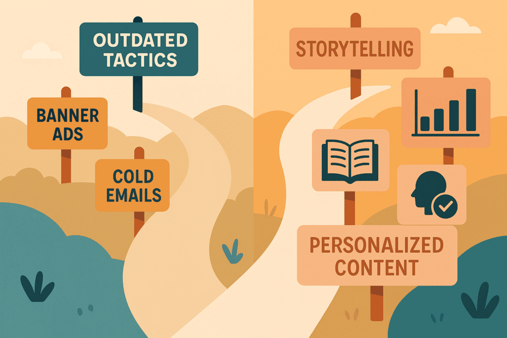 utdated vs effective content strategies