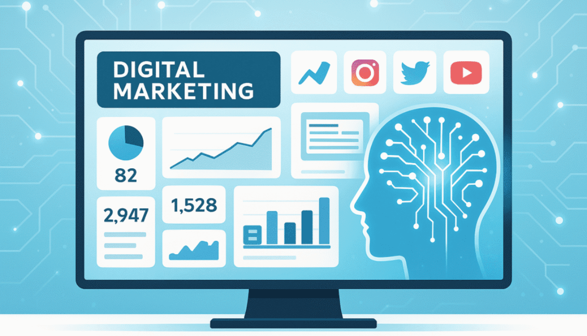 futuristic content marketing dashboard 2025